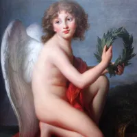 Elisabeth Vigée-Lebrun : Portrait du Prince Heinrich Lubomirski génie de la renommée, 1789