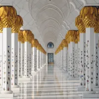 Pièces XXL - Mosquée Cheikh Zayed, Abou Dabi, Emirats Arabes Unis