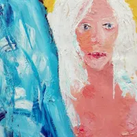 La Jeune Femme aux Cheveux Blancs