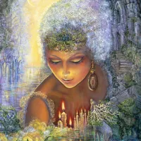 Josephine Wall - Dandelion Diva