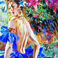 Magnifique Femme de Cabaret