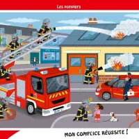 Puzzle Cadre - Les Pompiers