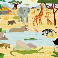 Animaux de la Savanne