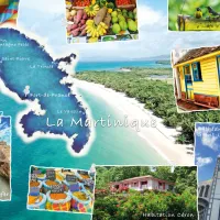Carte Postale de la Martinique