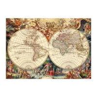 Vieille Carte du Monde