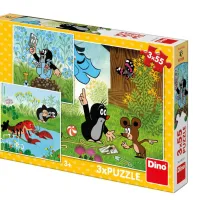 3 Puzzles - La Petite Taupe