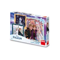 3 Puzzles - La Reine des Neiges : Joyeux Automne