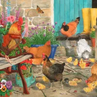 Poule Piquée