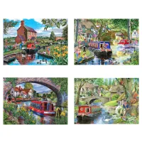 4 Puzzles - Croiser les Canaux