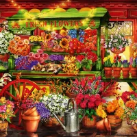 Flower Market Stall