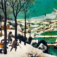Pieter Bruegel the Elder - Hunters in the Snow (Winter), 1565