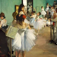 Degas - The Dance Class, 1874