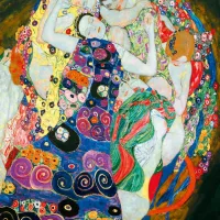 Gustave Klimt - The Maiden, 1913