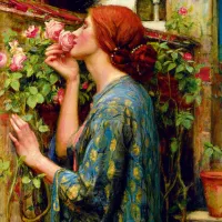 John William Waterhouse - The Soul of the Rose, 1903