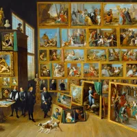 David Teniers the Younger - The Art Collection of Archduke Leopold Wilhelm in Brussels, 1652