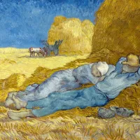 Vincent Van Gogh - The siesta (after Millet), 1890