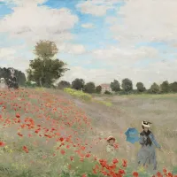 Claude Monet - Poppy Field, 1873