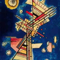 Vassily Kandinsky - Dunkle Kühle (Fraîcheur sombre), 1927