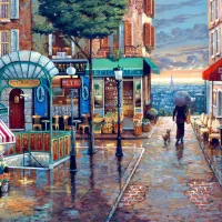 Rainy Day Stroll