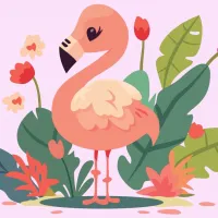 Mon Joli Flamant Rose