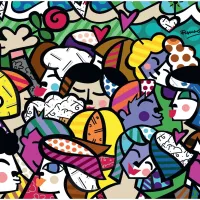 Romero Britto - Looking into the future