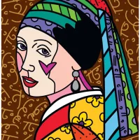 Romero Britto - Dutch icon