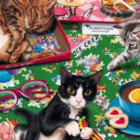 Bluebird Puzzle Cats