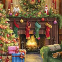 Cozy Christmas Evening