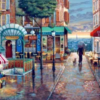 Rainy Day Stroll