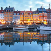 Nyhavn à la Tombée de la Nuit - Copenhague