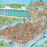 JVH EMBOUTEILLAGES À LA PISCINE (1000 PIÈCES)