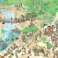 JAN VAN HAASTEREN - BIENVENUE DANS LA JUNGLE (1000 PIECES)