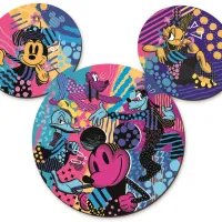 Puzzle en Bois Premium Line - L'Emblématique Mickey Mouse - Disney Mickey Mouse Et Ses Amis