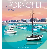 Un Crochet par PORNICHET - Port d'Echouage