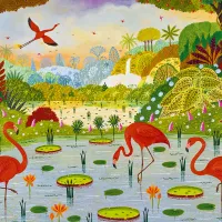 Flamants des Caraïbes
