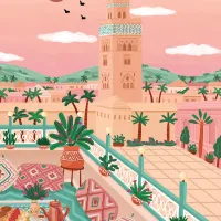 Mosquée Koutoubia, Maroc
