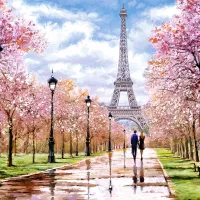 Promenade Romantique à Paris