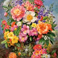 Fleurs de Juin dans un Éclat Radieux