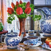 Nature Morte aux Tulipes