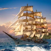 Navigation au Coucher du Soleil