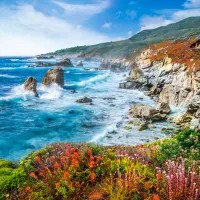 Côtes de Big Sur, Californie, USA