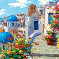 Printemps à Santorin