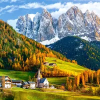 Église de Sainte-Madeleine, Dolomites