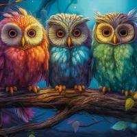 Trois Petits Hiboux