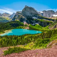 Grinnell Lake, Glacier National Park, USA
