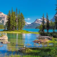 Lac Maligne, Canada
