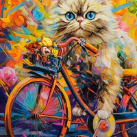 Le Vélo Fleuri du Chaton