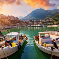 Port et Bateaux de Pêche - Sicile