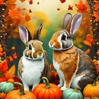 Autumn Bunnies