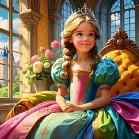 The Princess on her Throne